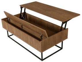 Konferenčný stolík Est Walnut and Black