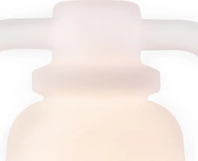 Nabíjateľná stolná lampa 30 cm IP44 biela - Storm Small