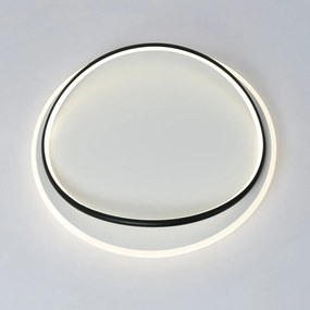 Stropné LED svietidlo Halo, 2x LED 38w, 4000k, b