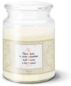 Sablio Sviečka Pravá láska - 500 g