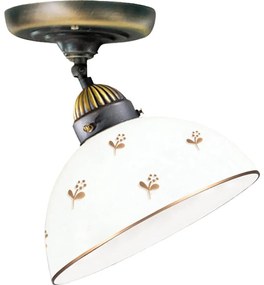 Kolarz 731.10.170 - Prisadený luster NONNA 1xE27/75W/230V, priemer 20 cm, kvetinový, ružové zlato