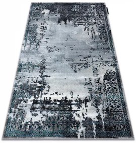 Moderný koberec DE LUXE 2078 ornament vintage - Štrukturálny sivá Veľkosť: 200x290 cm
