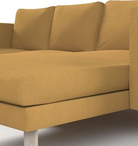 Poťah na sedačku Norsborg s ležadlom - 3 os. farba produktu žltá látka zapletaná
