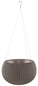 Plastový závesný a nástenný kvetináč ø 28 cm Cozy – Keter