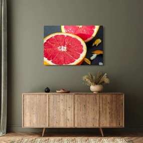 Obraz rozkrojených grapefruitov (90x60 cm)