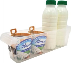 2. akosť - Sada 3ks organizérov do chladničky, ROTHO LOFT FRIDGE, antibakteriálna 5l+3l+1,5l