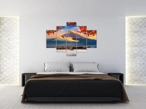 Obraz - Japonsko, Hora Fudži (150x105 cm)