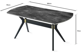 Jedálenský stôl Ikon Multicolor