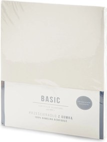 RENFORCÉ PRESTIERADLO BASIC 140X200 CM KRÉMOVÉ