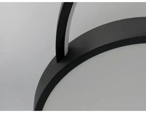 LED Stmievateľné stropné svietidlo LED/60W/230V 3000-6500K čierna + diaľkové ovládanie