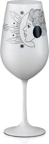 Crystalex pohár Zverokruhy Panna biela 550 ml