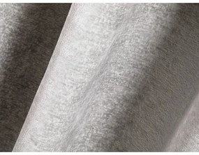 Svetlosivá čalúnená dvojlôžková posteľ s úložným priestorom a roštom 200x200 cm Lupine – Micadoni Home