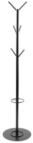 Vešiak kovový stojanový Loft 06-06 180x40 čierna