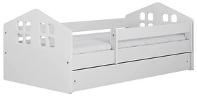 Detská posteľ Kacper+Sz+M Biely 80x160