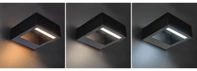 Brilagi - LED Vonkajšie nástenné svietidlo RAGUSA LED/7W/230V 3000/4000/6000K IP54