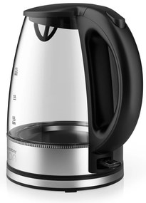 Rýchlovarná kanvica Kettle K1 Crystal Glass Black