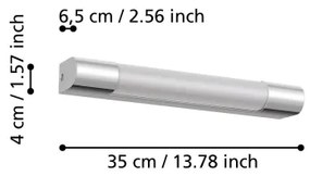Eglo 98442 - LED Kúpeľňové osvetlenie zrkadla TRAGACETE LED/8W/230V IP44