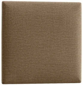 Čalúnený nástenný panel QUADRATTA 40x40 cm - viac farieb Farba: Svetlohnedá