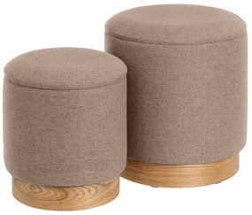 Svetlohnedý taburet – Casa Selección