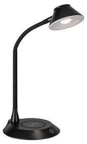 JUST LIGHT. 14414-18-LED Stmievateľná stolná lampa s nabíjaním PUCKI LED/4,5W/230V čierna