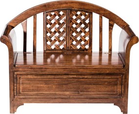 Lavička s truhlicou Montri 115 x 50 x 91 cm: