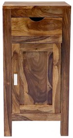 Skrinka do kúpeľne Amba 40x80x35 z indického masívu palisander Only stain