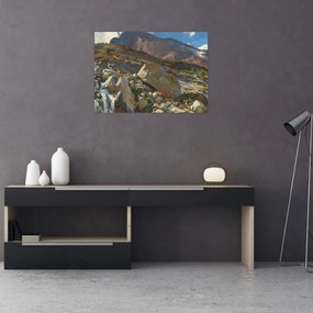 Obraz - John Singer Sargent, Simplon Pass, reprodukcia (70x50 cm)
