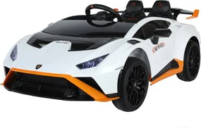 LEAN CARS Lamborghini STO DRIFT Autíčko na batérie biele