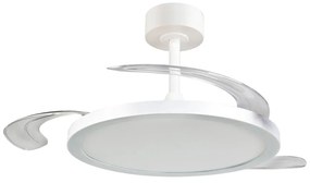 Biele LED stropné svietidlo Kasfjord – Trio