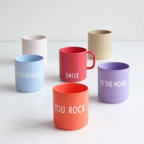 DESIGN LETTERS Porcelánový hrnček To the Moon Lila 300 ml