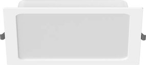 Mexen LDRR, LED stropné svietidlo na zapustenie 22 x 22 cm, 18W, studená - 6500K, 1980 lm, biela - L211-022-1865-20