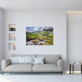 Obraz - Pohľad na horu Rila (90x60 cm)