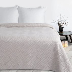 PREHOZ NA POSTEĽ LEN 170X210 CM BÉŽOVÝ