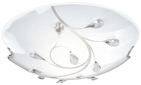 GLOBO 40404-3 - Stropné svietidlo BURGUNDY 3xE27/40W/230V