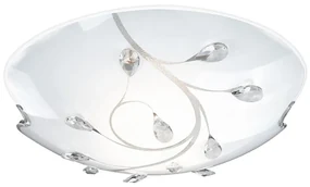 Globo 40404-3 - Stropné svietidlo BURGUNDY 3xE27/60W/230V