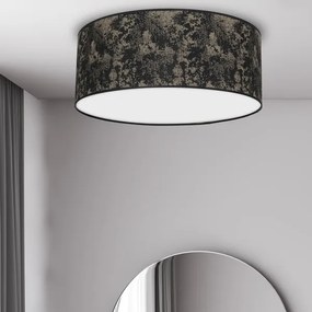 Stropné svietidlo SATINO 2xE27/60W/230V čierna/zlatá