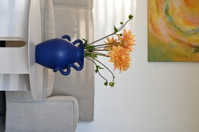 Ferm Living Keramická váza Verso Bright Blue