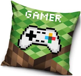Dekoračný vankúš Minecraft Gamer - 40 x 40 cm