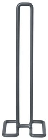 Tmavosivý oceľový držiak na kuchynské utierky Wires – Blomus