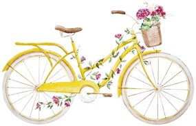 Samolepiaca tapeta ilustrácia retro bicykla - 450x300