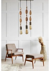 Luster na lanku 3xE27/60W/230V