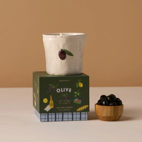 Paddywax Vonná sviečka Bistro Fig / Olive 226 g