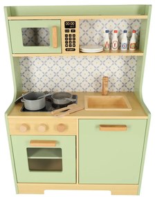 KIK Mätová drevená kuchynka z MDF pre deti