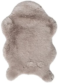 Koberec  FLUFFY tmavobéžový