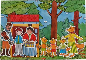 MARIONETINO Bábky a kulisy k rozprávke Budulínek