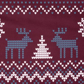 VIANOČNÉ OBLIEČKY Z MIKROVLÁKNA MATT 200X220 CM, 2 KS 70X80 CM VZOROVANÉ