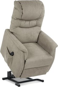 Polohovacie kreslo béžové, elektrické TV-1171 CAP2