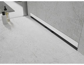 Mexen Flat Wall, sprchový žľab na stenu 2v1, 50 cm, biela, 1230050