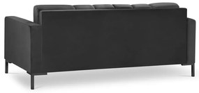 Sivá zamatová pohovka Cosmopolitan Design Bali