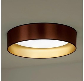 Duolla - LED Stropné svietidlo ROLLER LED/24W/230V pr. 45 cm medená/zlatá